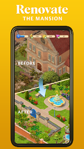 Merge Mansion Mod APK 23.08.01 (Unlimited gems, everything) 2