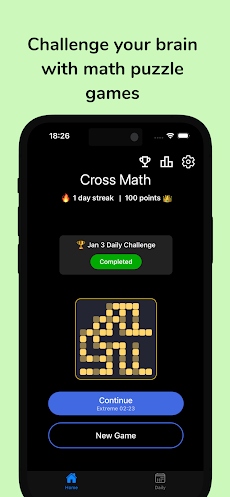 Crossmath Sudoku Logic Puzzlesのおすすめ画像1
