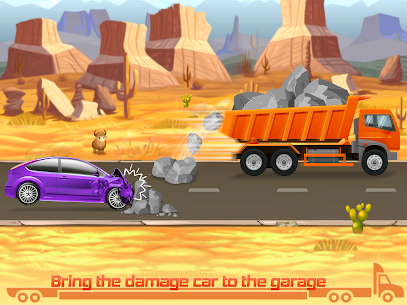 ألعاب شاحنة الأطفال: غسيل السيارات والطريق مغامرة 4