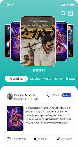 Hoopler: Influencer and Review Screen 2
