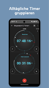 Multi Stoppuhr & Timer+ Ekran görüntüsü