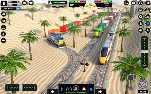 城市列車遊戲模擬器