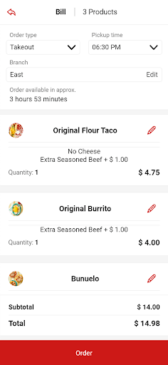Tasty Tacos Screen 3