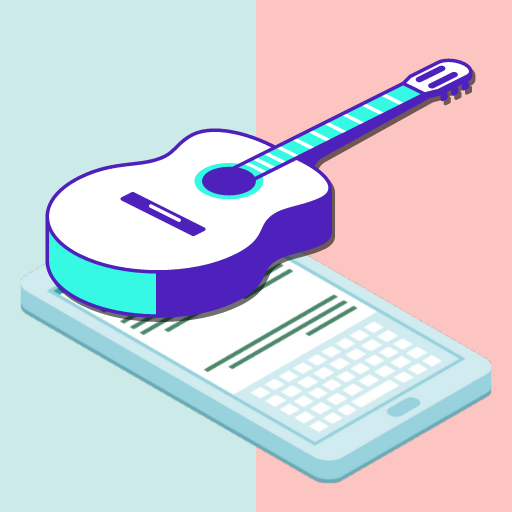 ギターコード&歌詞メモ:ギターでの作詞作曲や弾き語りに便利