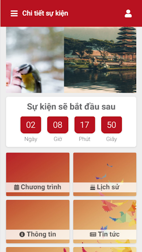 Android application SGC Events Management screenshort