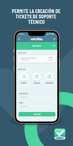 CheckList Papa Johns SV