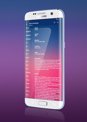 Name Meanings with Impact