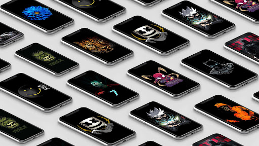 Android application Black Wallpapers HD screenshort