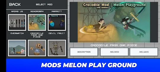 Mod For Melon Play Ground 2023
