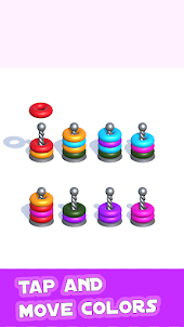 Color Hoop Stack - Sort Puzzle