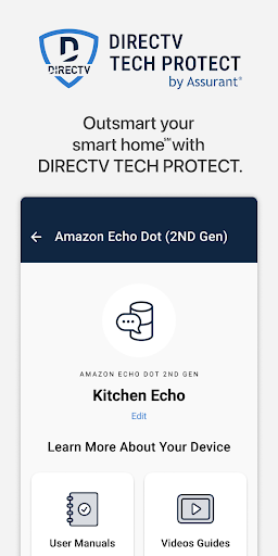 Android application DIRECTV TECH PROTECT screenshort
