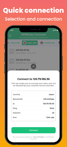 VPNGate Connect - Fast VPN