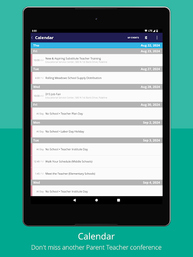 Android application CCSD15 screenshort
