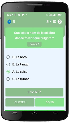 Quiz Bulgarie Screen 3