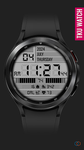 TkuWatch S014 Retro Watch Face screenshot 12