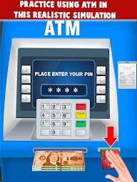 Bank ATM Learning Simulator - ATM Cashier Machine