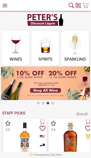 Peters Discount Liquors Screen 3