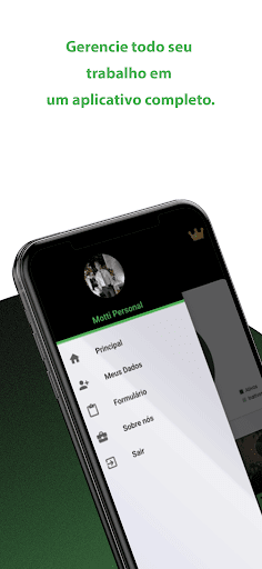 Android application App Para PersONal Trainer screenshort