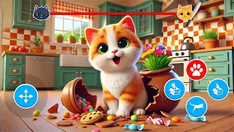 Game screenshot Cat and Grandma: Cat Simulator apk download