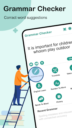 Android application iGrammar Checker-Correct Spell screenshort