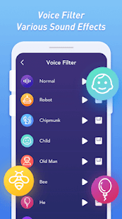 Funny Voice Changer & Sound Ef Captura de pantalla