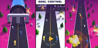 Game screenshot Two Cars & One Control mod apk
