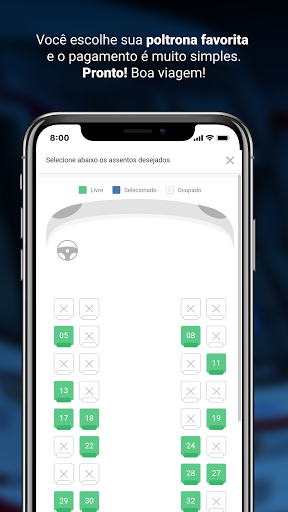 Six – Venda de passagens Screen 3