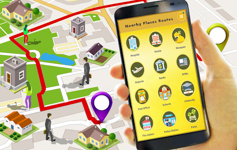 Captura de Pantalla 2 Mapa del buscador de rutas GPS android