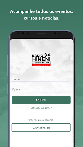 Android application HineniGospel screenshort