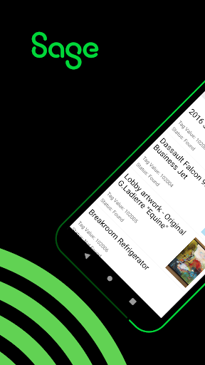 Android application Sage Fixed Assets Scanner screenshort
