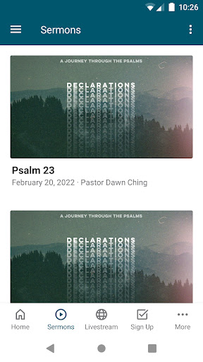 C4 Christ Centered Comm Church Screen 2