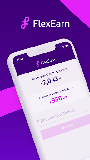 Android application FlexEarn screenshort