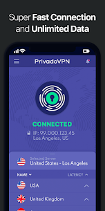 PrivadoVPN – Fast  Secure VPN Apk 5