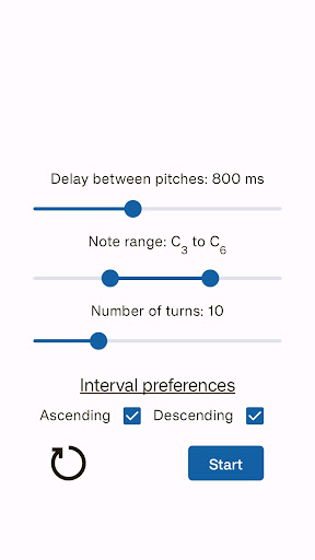 ClefSense: Music tutor Screen 3