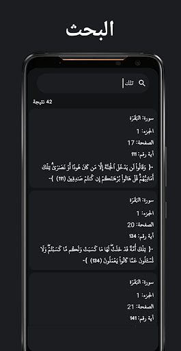 Holy Quran Screen 3