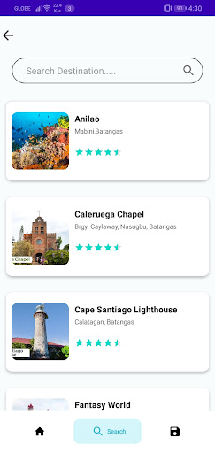 AppTour - WCA Travel Buddy Screen 2