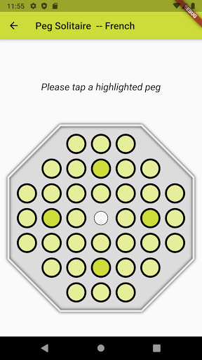 Classic Peg Solitaire Boards Screen 3