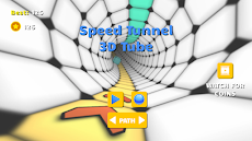Speed Tunnel 3D Tubeのおすすめ画像1