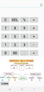 Calcolatrice con tavola pitago