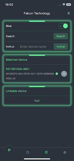 Android application Falcon Technology screenshort