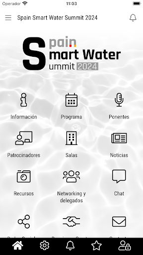 Android application Spain Smart Water Summit 2024 screenshort