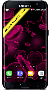 Blood Cells Particles 3D Parallax Live Wallpaper 1.0.7 APK screenshots 4