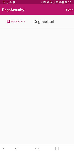 Android application DegoSecurity screenshort