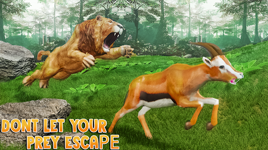 Lion Games Animal Simulator 3D MOD APK (Unlimited Money) 5