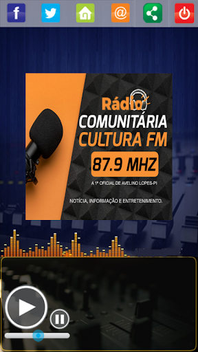 Rádio Cultura FM Avelino Lopes Screen 2