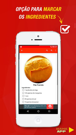 Receitas de Pães Screen 2