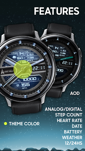 U.S. Space Force - Watch Face Screen 2