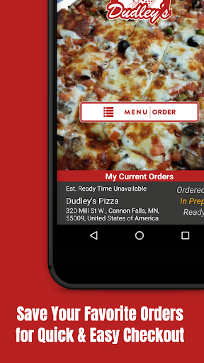 Dudleys Pizza Screen 2