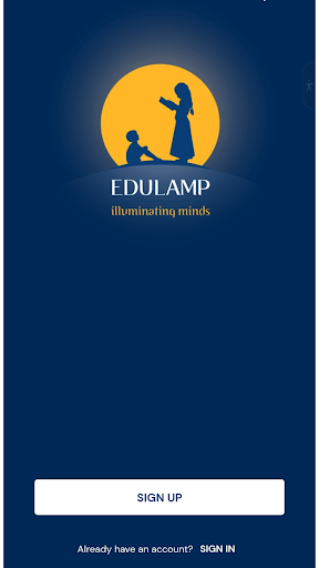 Android application Edulamp - Illuminating minds screenshort