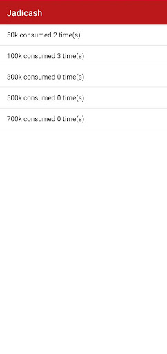 Android application Jadicash screenshort